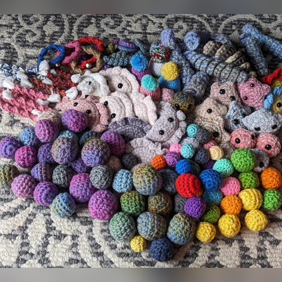 Bundle Pet toys - Handmade Knitted Toys - Picture 3 of 3